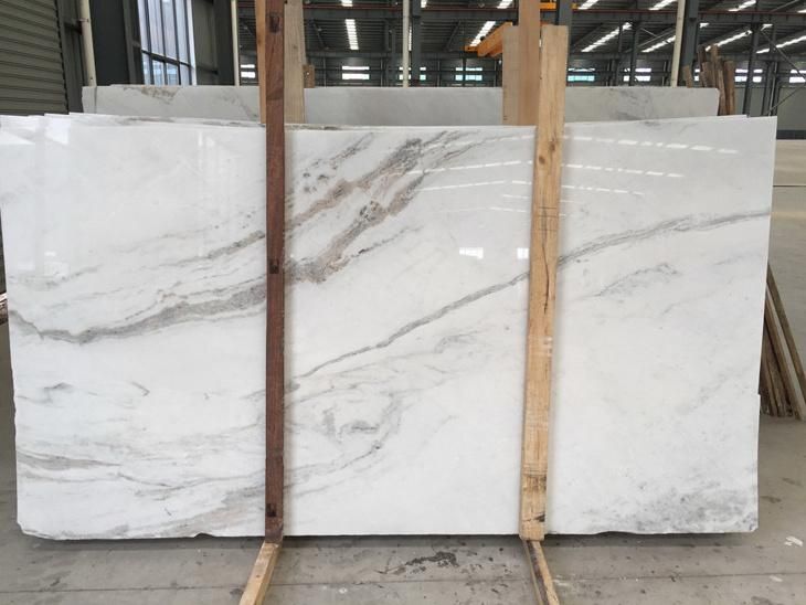 New Exclusive Castro White Marble Slabs/Tiles for Airport/Hotel/Hospital Project