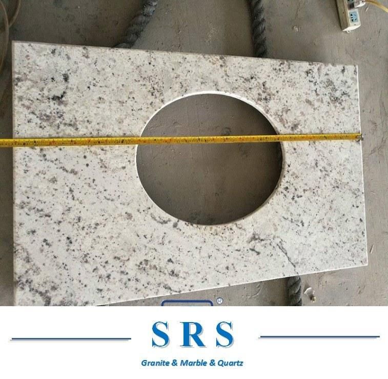 Natural Cheap White Granite Countertop for Villa/Hotels/House/ Vanity Tops