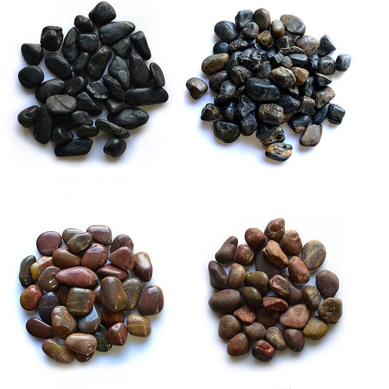 Supply Natural White Color Cobblestone for Decorate Polished Pebble