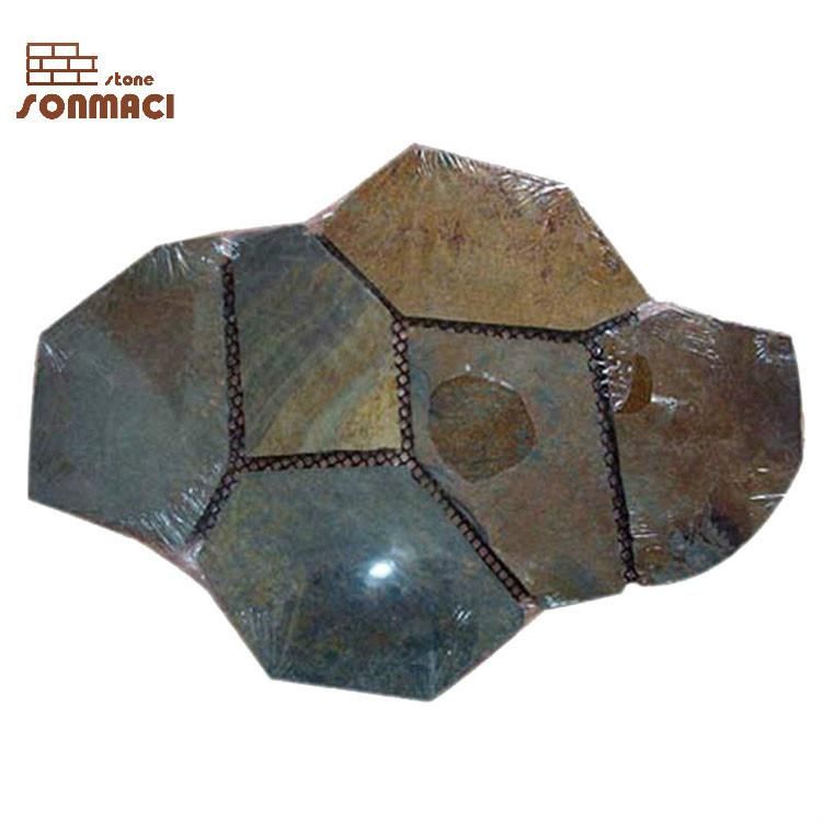 Garden Decoration Slate Flagstone Mats Paver