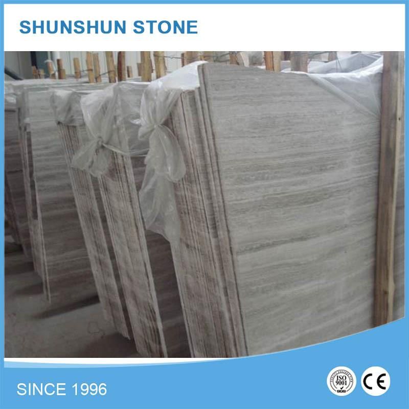 China Grey Serpeggiante Marble Slabs for Flooring