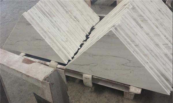 Building Material White Volakas Tiles and Marbles