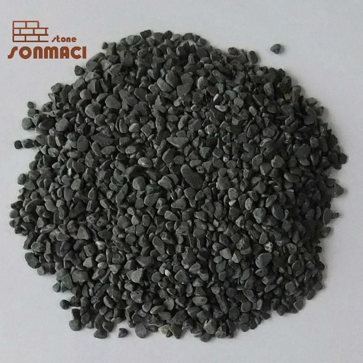 Decorative Black Tumbled Garden Small Pebbles Stone