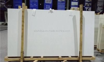 Pure White Nano Glass Marble Slab Wall/Floor Tile/Kitchen Countertop/Tabletop/Project/Marble Tile