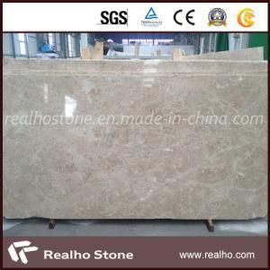 Polished Cappuccino Beige Slab Marble Stone for Project Selection