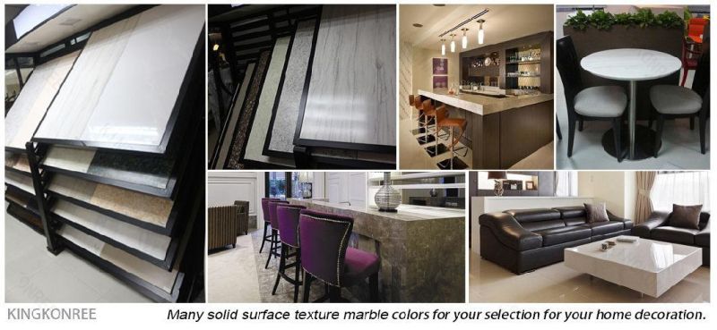 Colorful Corian Artificial Marble Sheets Acrylic Resin Stone Sheet Price Solid Surface