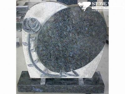 Polished Stone Tombstone Headstone Granite Gravestone