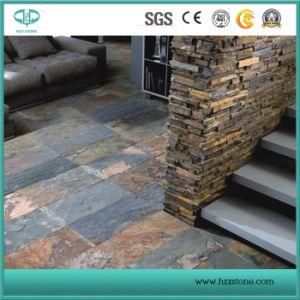 Slate Mosaic Slate, Slate Flagstone, Slate on Mesh for Outdoor
