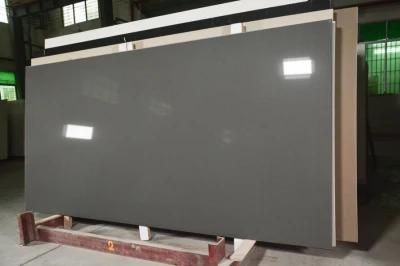 Factory Direct High Quality Grey Carrara Quartz Stone Slab for Countertop