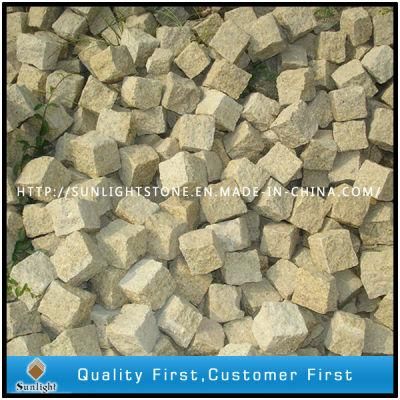 G682 Sunset Gold Granite Cobblestone/Paving Stone/ Concrete Pavers