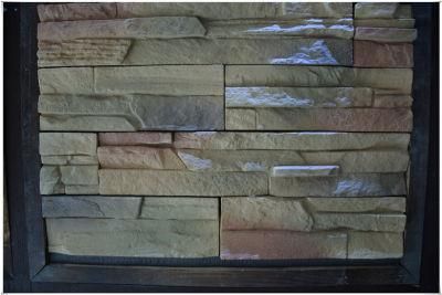 Multiple Colors Exterior Wall Cladding Decorative Artificial Culture Stone