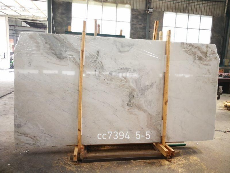 Popular Natural Chinese China Venato White Marble Slab and Tile for Hotel Wall Floor Decorate