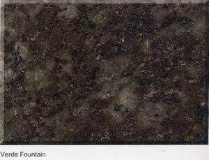 Verde Fountain Color Polished Granite for Slab/Tile/Stairs/Sinks