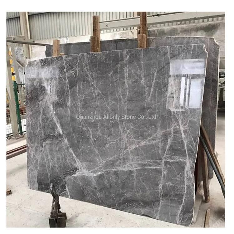 Factory Price Natural Emma Grey Marble Flooring and Wall Tiles for Hotel