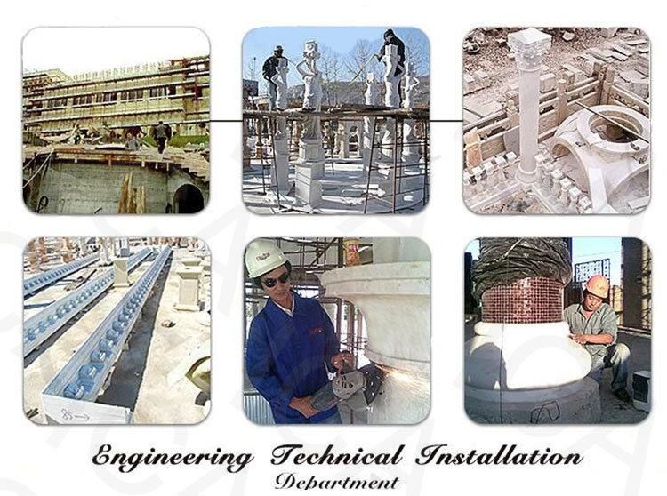 House Door Support Marble Column for Sales