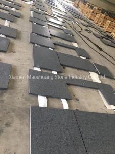 Leather Finish Steel Grey Granite for Hotel Decoration