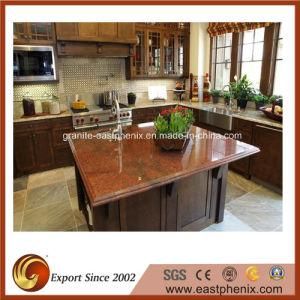 Hot Sale Red Polished Granite Worktops Kitchen Countertop