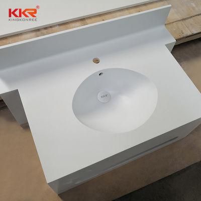 Artificial Marble Vanity Top with Undermount Sink