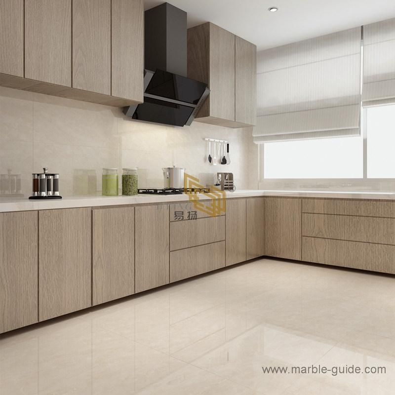 Beige Sintered Stone Artificial Marble Slab for Bathroom/Kitchen/Wall/Flooring/Backsplash/Countertops