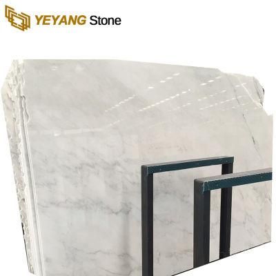 Natural Stone Polished Guangxi White Marble for Tiles/Background