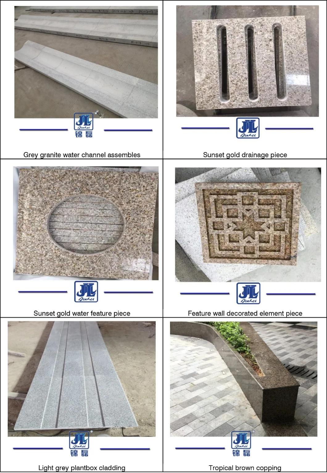 Natural Stone G684 Black Basalt Granite Cobble/Cube/Block Border/Kerb/Paving Stone