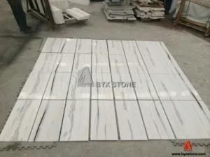 Panda White Marble Stone Tile for Floor, Home Decoration