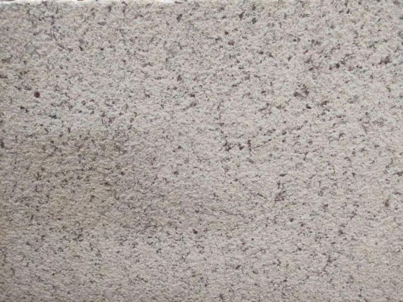 Globe White Giallo Granite with Smooth Surfaces and Rich Texture Use for Granite for Hotels and Interior Decoration