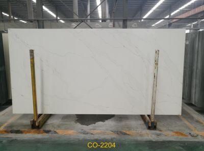 Hot Sale Artificial Quartz Stone Slab with Beautiful Veins Used for Countertops