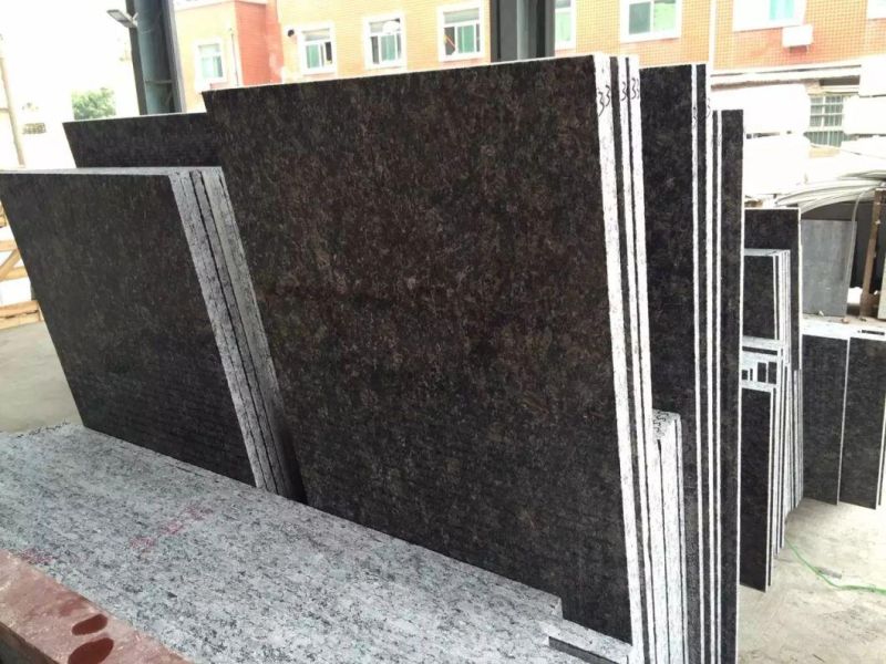 Saphirebrown Granite with Rich Texture and Smooth Surfaces for Countertops and Interior Decorations