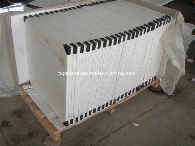 Crystallized Glass Stone Neo Paris White Slabs (Artificial Thassos)