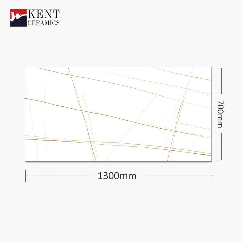Soft Polished 700*1300*6mm Thickness Solid Surface TV Background Sintered Stone