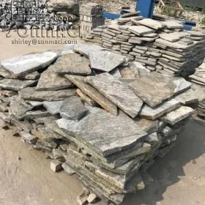 Strip Black Stone Irregular Shape Wall Panels