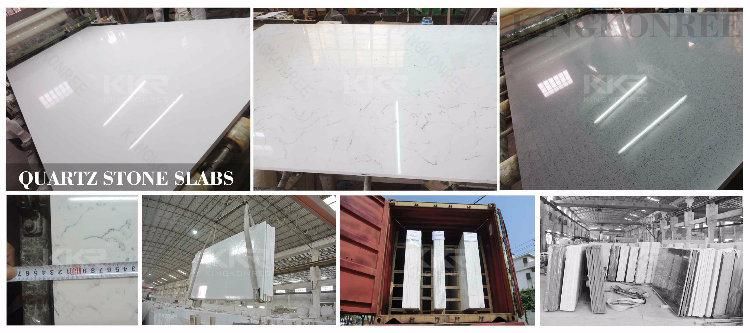 Acrylic Solid Surface Restaurant Countertop White Quartz Table Top