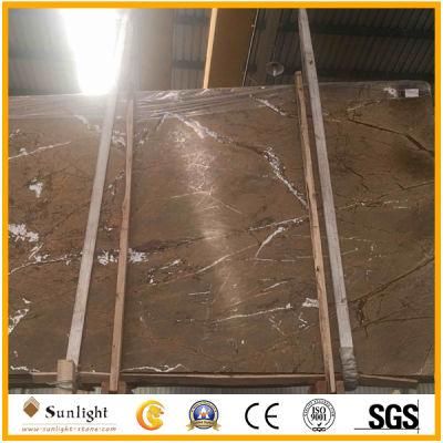 Tropical Rainforest Brown Marble Slabs for Countertops, Floor Tiles, Flooring