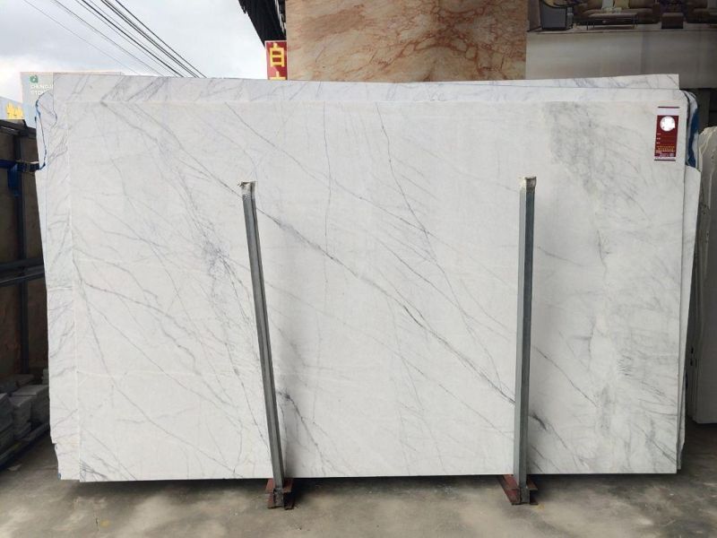 Mugla White -Imported Marble /Less Vein /White Backgroud