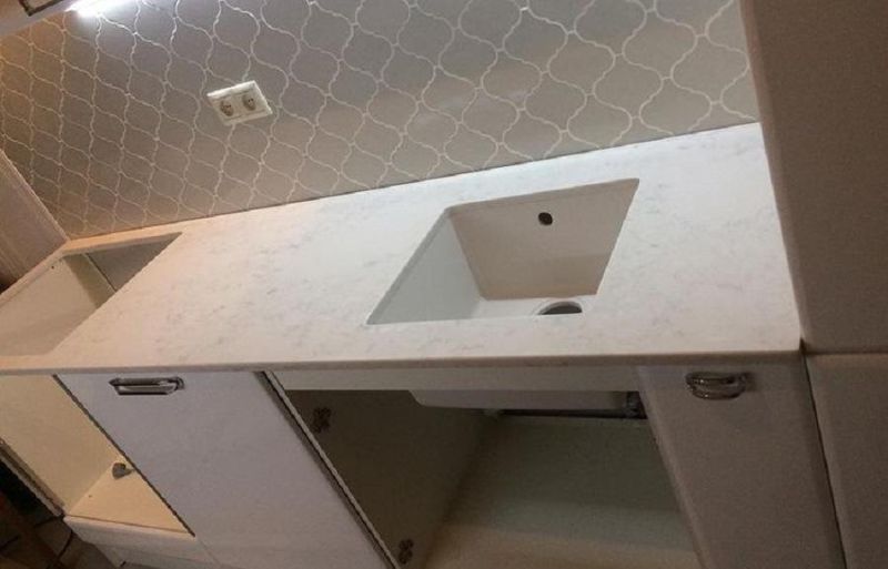 Bianco Venatino Quartz for Countertop