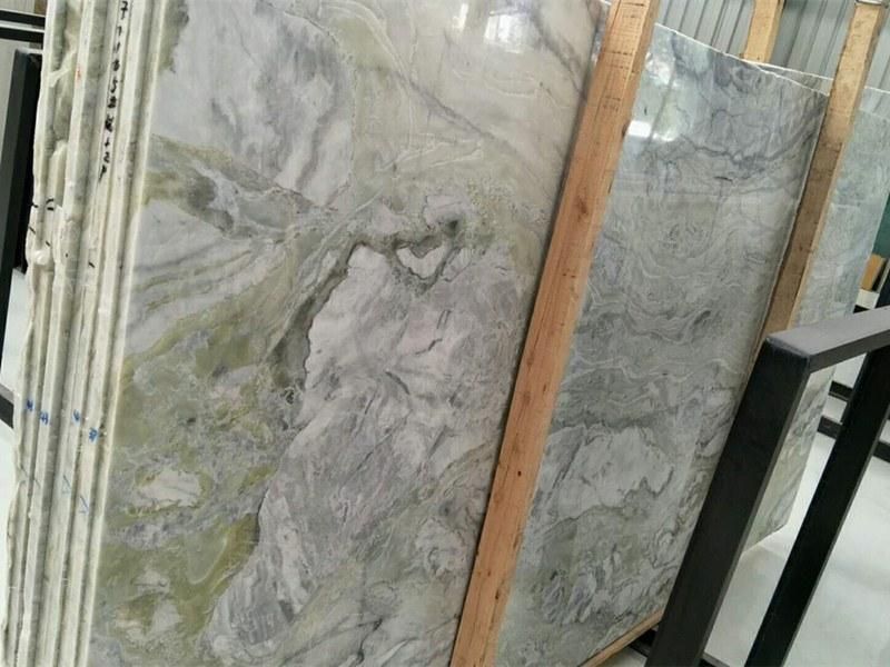 Ice/Green/Jade Marble Stone for Slabs/Bathroom/Tile/Vanity/Flooring/Kitchen Countertop/Table Top/Floor/Wall Tiles/Background Wall Panel