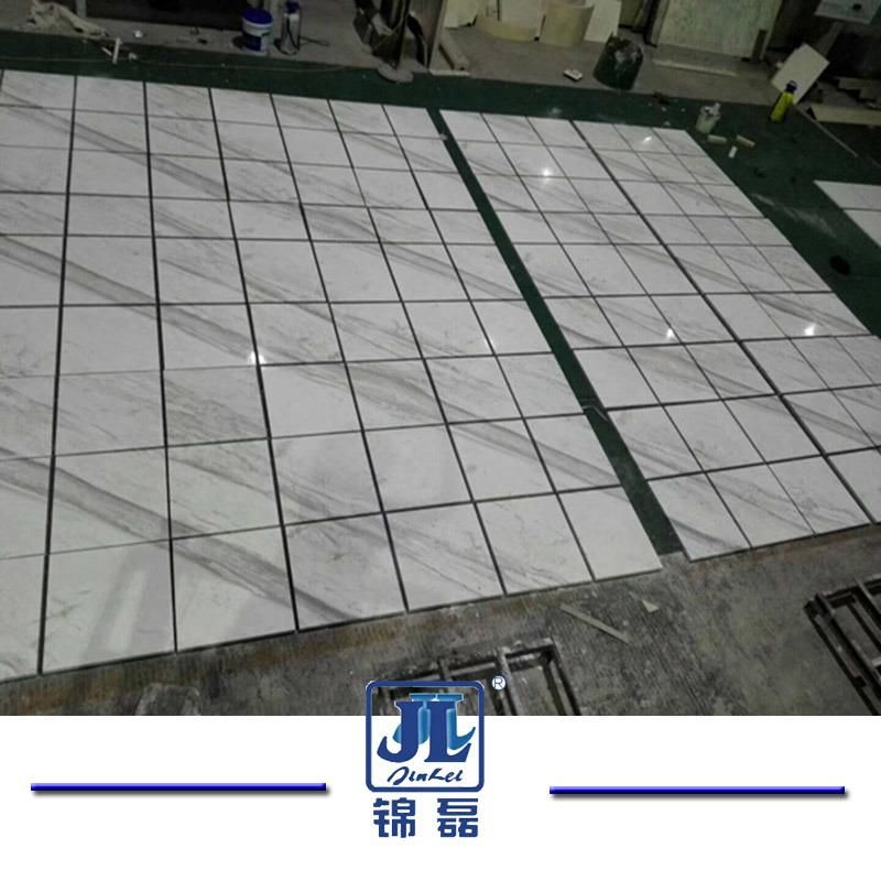 White Marble Polished Volakas White Floor Tile for Flooring /Step / Window Sill/Countertops