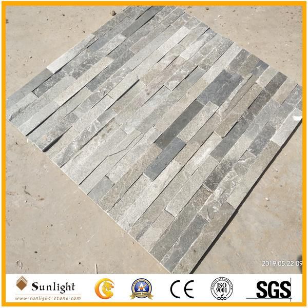 White Quartzite/Slate Culture Stone for Wall Facade Tiles