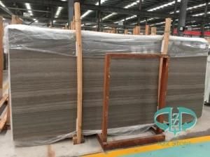 Natural Polished Brown Coffee Wood Stone Marble for Kitchen/Bathroom/Wall/Flooring/Step/Tile/Cladding