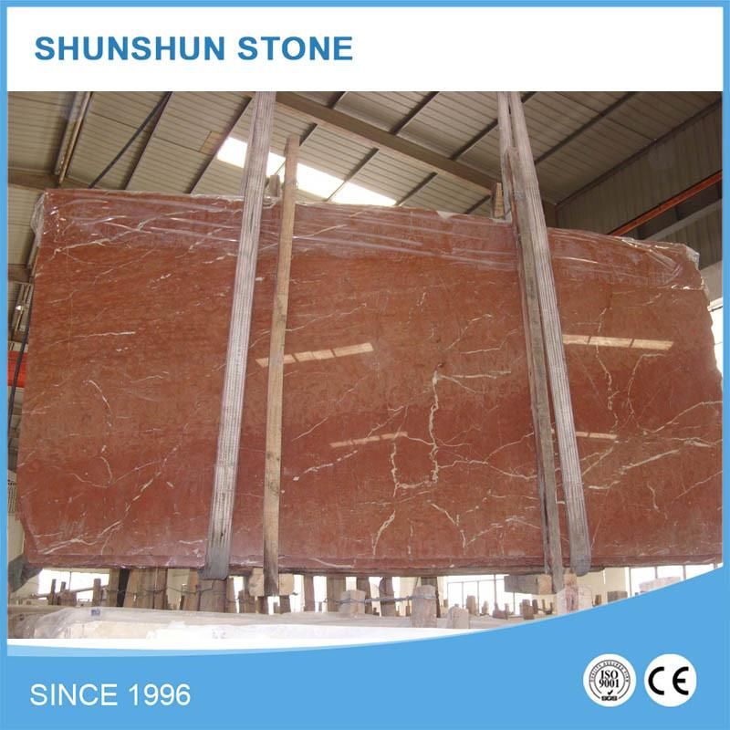 Nice China Coral Red Marble Slabs for Wall and Floooring