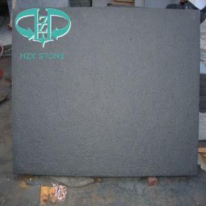 Natural Black Sandstone Floor Tiles for Outdoor Paving/Flooring/Tile/Kitchen Countertop/Stair Steps/Tombstone/Paving