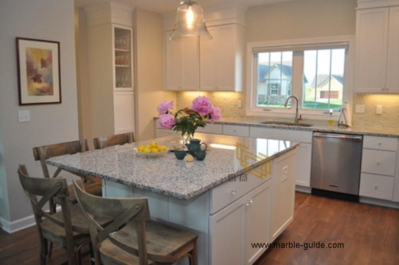 Natural Granite Stone Blanco Taupe Granite Tile for Kitchen Countertop/Island/Floor/Table