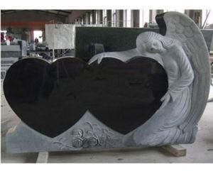 Angel Heart Granite Headstone Granite Tombstone Monument