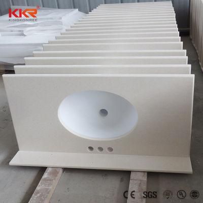 Modern Furniture Artificial Stone Solid Surface Bathroom Vanity Sink