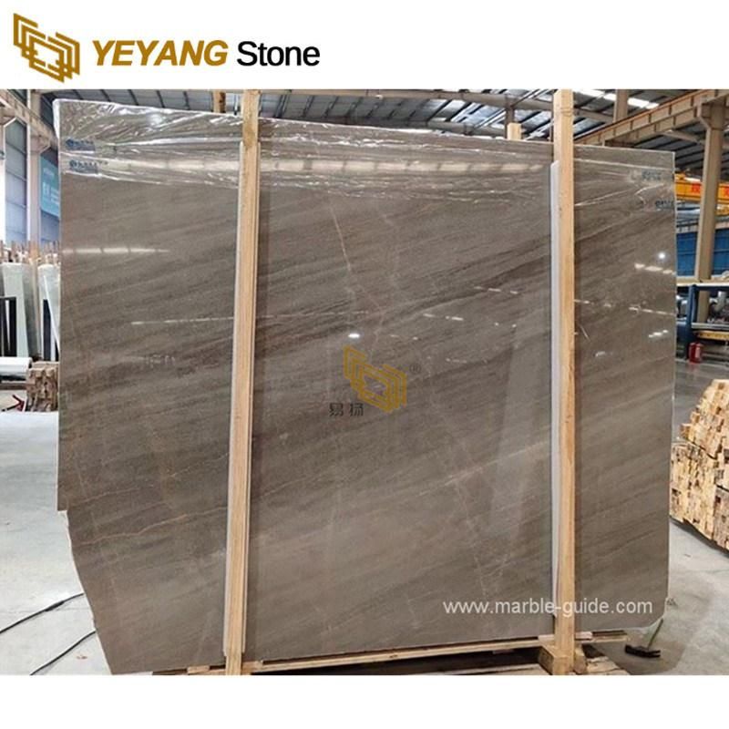 Polished Ferragamo Grey Natural Marble Slab for Kitchen/Table/Backsplash/Vanity/Countertop Factory Wholesale