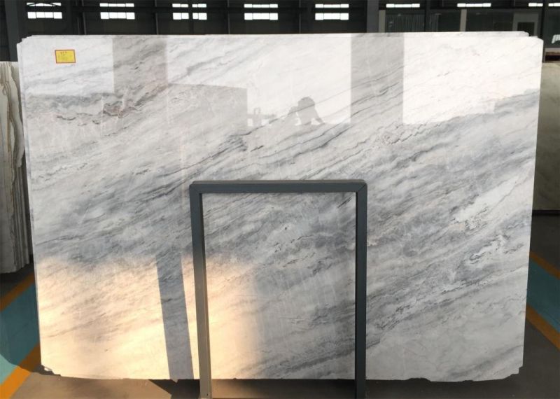 Own Quarry New Vermont Grey Marble Slabs for Flooring/Wall/Background