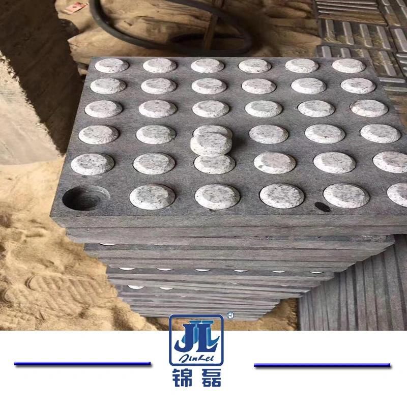 G603/G654 Grantie Flamed Saw Cut Tactile Pedestrian Paver Blind Road Paver, Blind Paving Stone