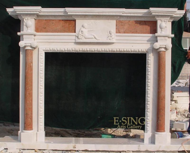 Natural Fireplace Marble Designs Marble Stone Fireplace Surround