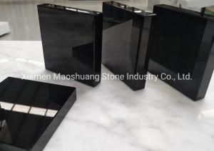 Chinese Good Quality Super Black Artificial Nano Glass Stone